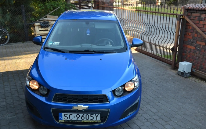 Chevrolet Aveo cena 15500 przebieg: 248000, rok produkcji 2011 z Częstochowa małe 254